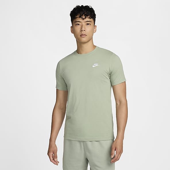Nike green shirt mens outlet
